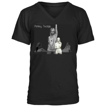 Ashley Tisdale Men's V-Neck T-Shirt