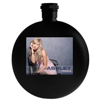 Ashley Tisdale Round Flask