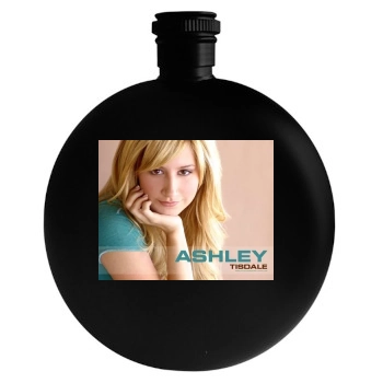 Ashley Tisdale Round Flask