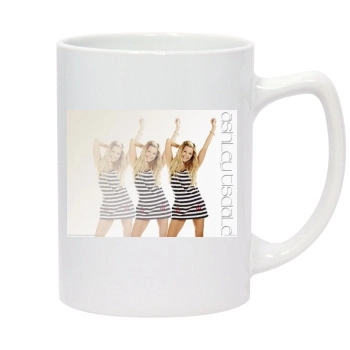 Ashley Tisdale 14oz White Statesman Mug