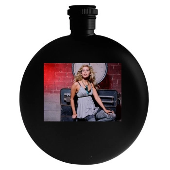 Ashley Tisdale Round Flask