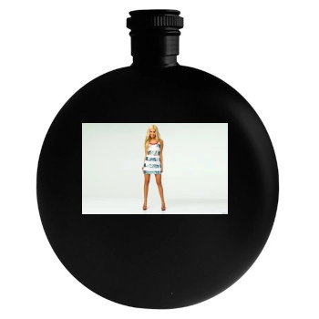 Ashley Tisdale Round Flask