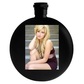 Ashley Tisdale Round Flask