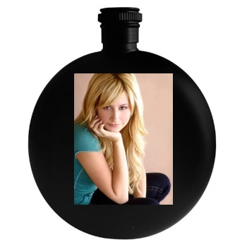 Ashley Tisdale Round Flask