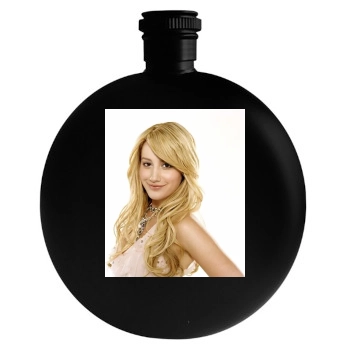 Ashley Tisdale Round Flask