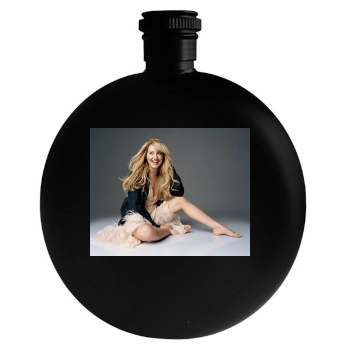 Ashley Tisdale Round Flask