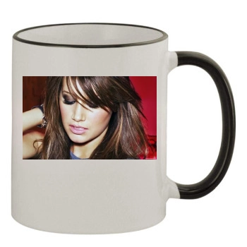 Ashley Tisdale 11oz Colored Rim & Handle Mug