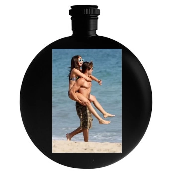 Ashley Tisdale Round Flask