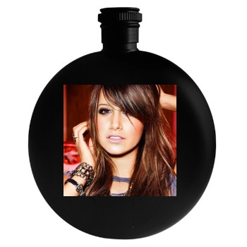 Ashley Tisdale Round Flask