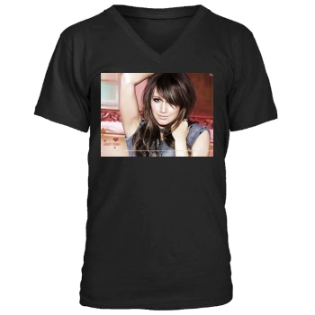 Ashley Tisdale Men's V-Neck T-Shirt