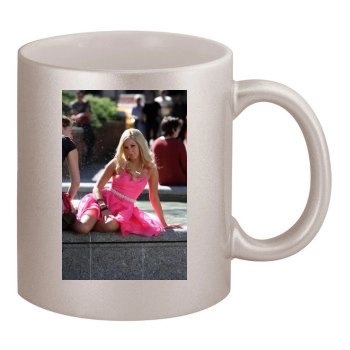 Ashley Tisdale 11oz Metallic Silver Mug