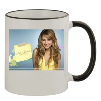 Ashley Tisdale 11oz Colored Rim & Handle Mug