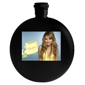 Ashley Tisdale Round Flask