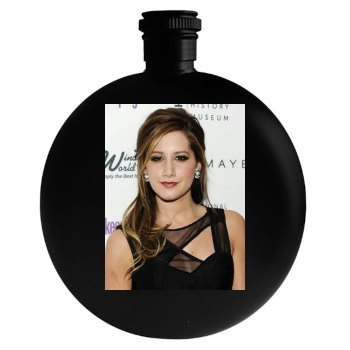 Ashley Tisdale Round Flask