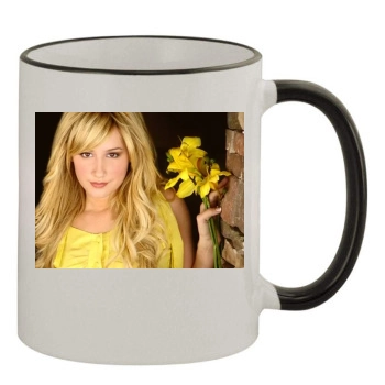 Ashley Tisdale 11oz Colored Rim & Handle Mug