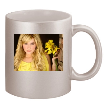 Ashley Tisdale 11oz Metallic Silver Mug