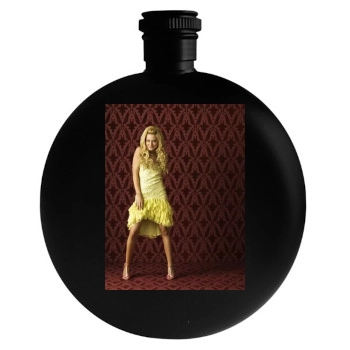 Ashley Tisdale Round Flask