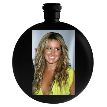 Ashley Tisdale Round Flask