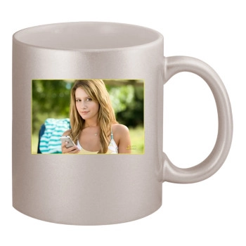 Ashley Tisdale 11oz Metallic Silver Mug