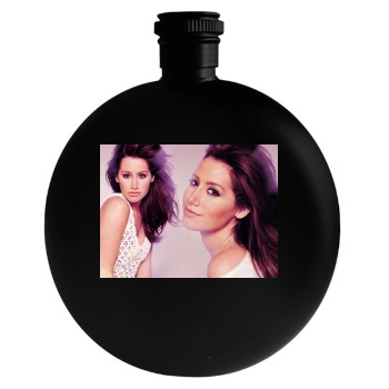 Ashley Tisdale Round Flask