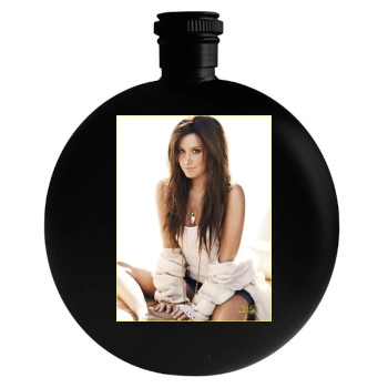 Ashley Tisdale Round Flask