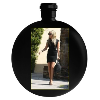 Ashley Tisdale Round Flask