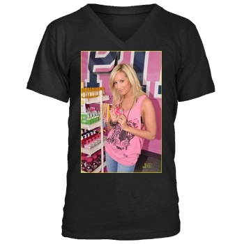 Ashley Tisdale Men's V-Neck T-Shirt