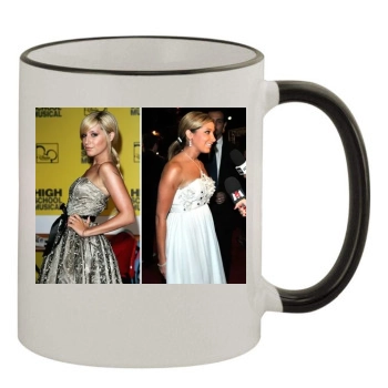 Ashley Tisdale 11oz Colored Rim & Handle Mug