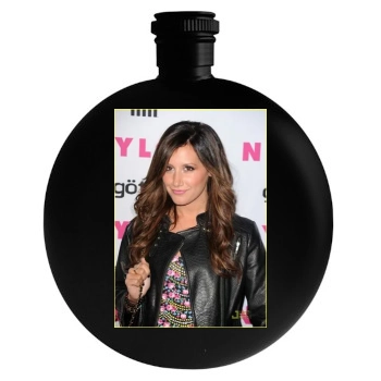 Ashley Tisdale Round Flask