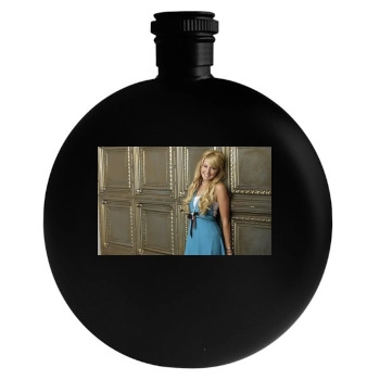 Ashley Tisdale Round Flask