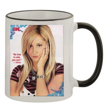 Ashley Tisdale 11oz Colored Rim & Handle Mug