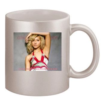 Ashley Tisdale 11oz Metallic Silver Mug