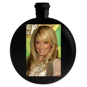 Ashley Tisdale Round Flask