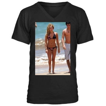 Ashley Tisdale Men's V-Neck T-Shirt