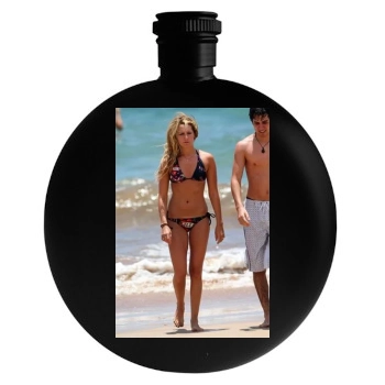 Ashley Tisdale Round Flask