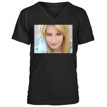 Ashley Tisdale Men's V-Neck T-Shirt