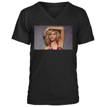 Ashley Tisdale Men's V-Neck T-Shirt