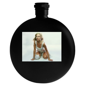 Ashley Tisdale Round Flask