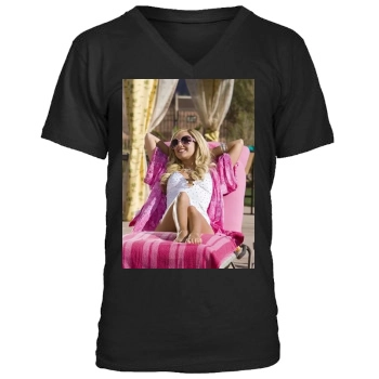 Ashley Tisdale Men's V-Neck T-Shirt