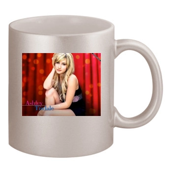 Ashley Tisdale 11oz Metallic Silver Mug