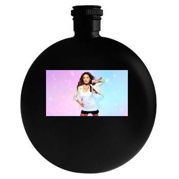 Ashley Tisdale Round Flask