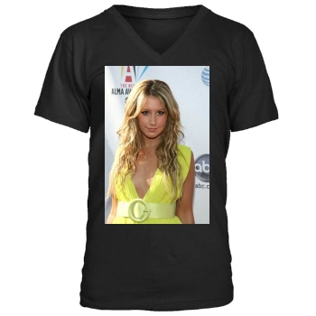 Ashley Tisdale Men's V-Neck T-Shirt