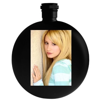 Ashley Tisdale Round Flask