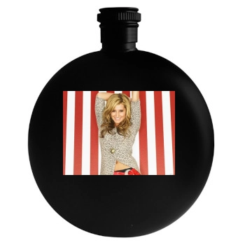 Ashley Tisdale Round Flask