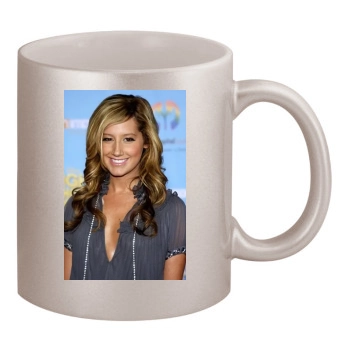 Ashley Tisdale 11oz Metallic Silver Mug