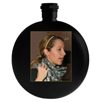 Ashley Tisdale Round Flask