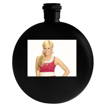 Ashley Tisdale Round Flask