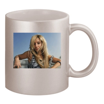 Ashley Tisdale 11oz Metallic Silver Mug