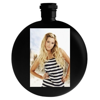 Ashley Tisdale Round Flask