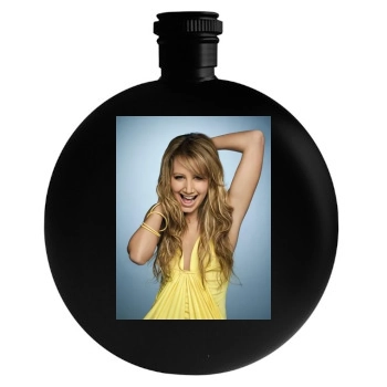 Ashley Tisdale Round Flask